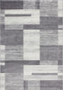 Feeling 501 Silver Checkered Thick Rug, full view