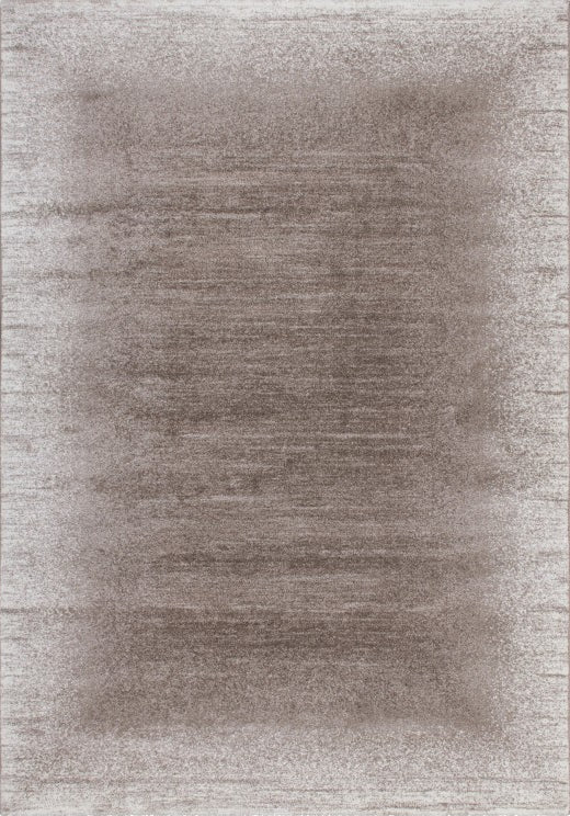 Feeling 502 Beige Plain Thick Rug, full view