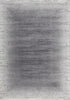 Feeling 502 Silver Plain Thick Rug, full view