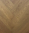 Swish Oak Natura Herringbone Fiano Brown rich caramel brown engineered oak herringbone flooring swatch