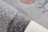 Soft grey rug with playful elephant motif for kids bedrooms