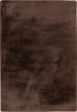 Heaven 800 Dark Taupe Super Soft Fluffy Rug, full view