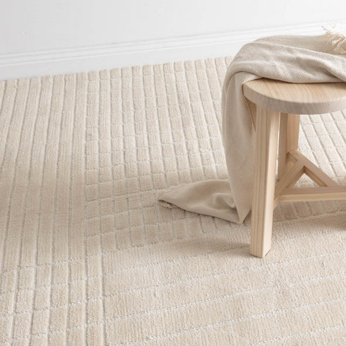 Canyon Ivory Carved Rug - CANYON05 - Adore Rugs & Flooring