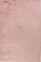 Impulse 600 Powder Pink Very Soft Fluffy Diamond Rug, full view