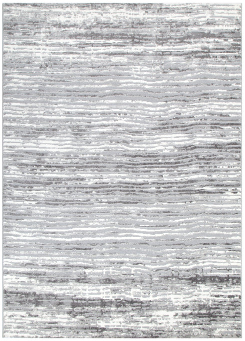 Jade Distressed Lines Grey Rug - JADE002 - Adore Rugs & Flooring