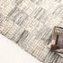 Jade Distressed Checkers Grey Beige Rug - JADE004 - Adore Rugs & Flooring