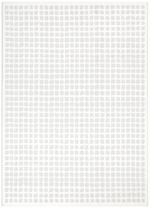 Jade Geometric Shapes Cream Grey Rug - JADE005 - Adore Rugs & Flooring