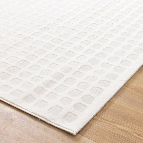 Jade Geometric Shapes Cream Grey Rug - JADE005 - Adore Rugs & Flooring