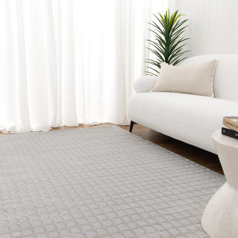 Jade Geometric Shapes Grey Rug - JADE006 - Adore Rugs & Flooring