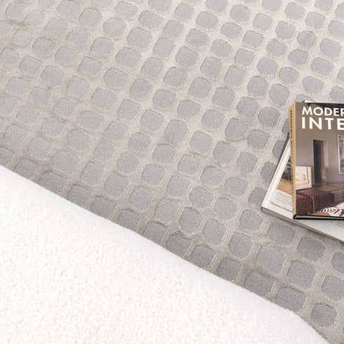 Jade Geometric Shapes Grey Rug - JADE006 - Adore Rugs & Flooring