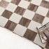 Jade Checkers Cream Brown Rug - JADE007 - Adore Rugs & Flooring