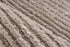 high pile beige rug with minimalist horizontal line design