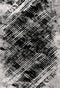 Louvre 503 Silver Abstract Rug with Dark Centre, full view
