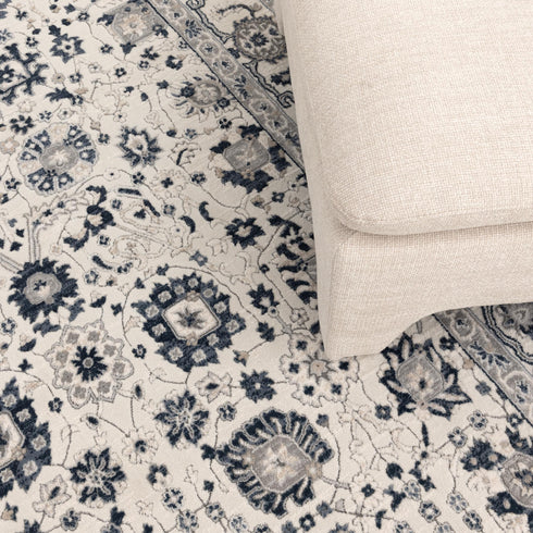 Maya Floral Traditional Blue Rug - M102 - Adore Rugs & Flooring