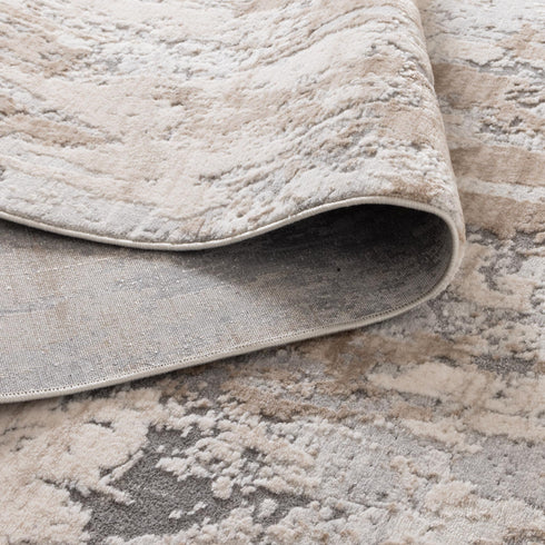 Maya Watercolour Astract Grey and Beige Rug - M106 - Adore Rugs & Flooring