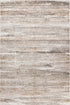 Milas 205 Silver Beige - Beige Brown Textured Rug, full view