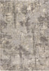 Pierre Cardin Monet 501 Silver Grey Modern Abstract Rug, full view