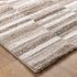 Nola Shapes Beige Brown Rug - N002