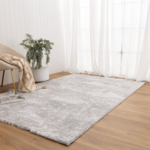 Nola Carved Grey Rug - N003 - Adore Rugs & Flooring