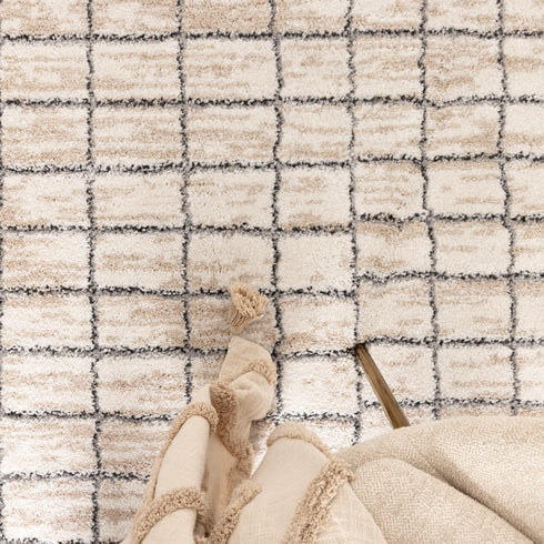 Nola Clean Lines Neutral Rug - N004