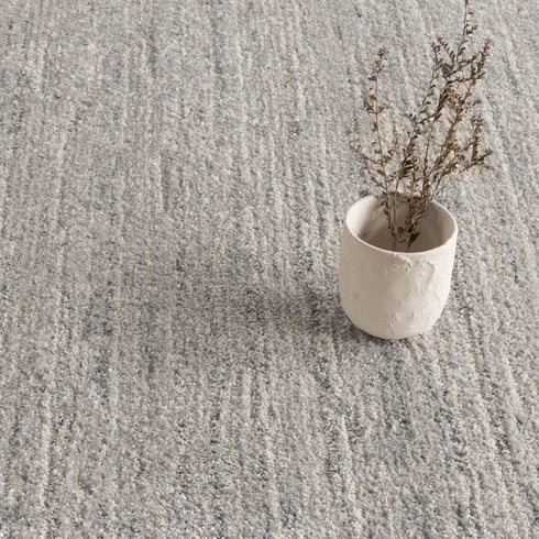 IN STORE ONLY - Nizza 011 - Simple Grey Monotone Rug