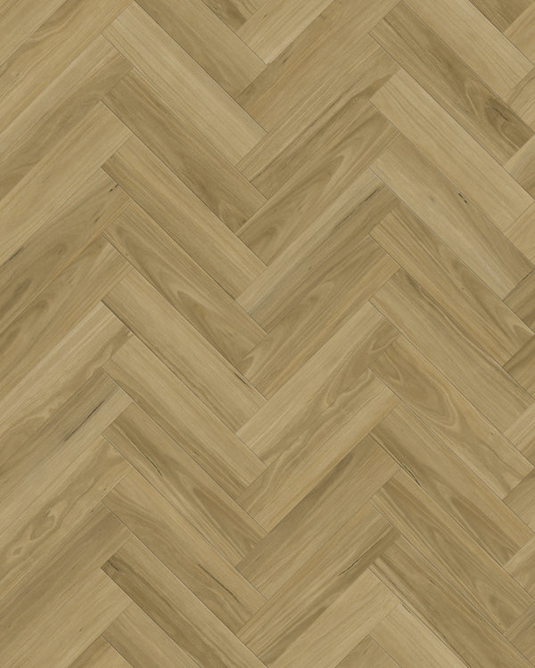 Eco Flooring Ornato Herringbone 7.0 Natural Blackbutt 7mm hybrid flooring
