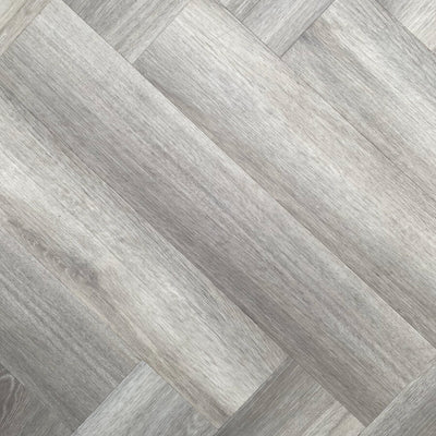 Estate Grey Oak Herringbone