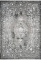 Pierre Cardin Orsay 701 High Quality Silver Rug with Centre Medallion, full view