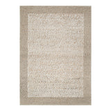 Plain Border Cream Beige colour