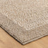 Eco Weave Plain Border Cream Beige Wool and Jute Rug - Adore Rugs & Flooring