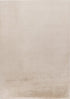 Paradise 400 Cream Super Soft Fluffy Cream Rug, full view