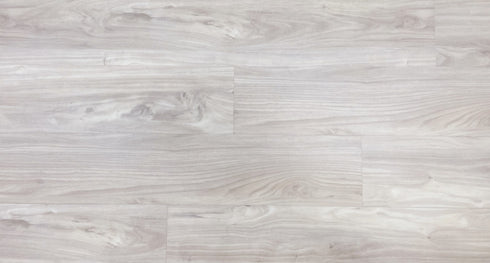 Ornato Pau 5.3mm looselay vinyl plank swatch in pale whitewashed limed oak with cool grey undertones