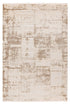 Neutral-toned modern area rug with an abstract pattern