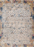 Prime 601 Multi Colour Rug with Vintage Distressed Look, full view