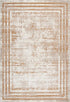 Pierre Cardin Paris 502 Beige Faded Rug With Borders, full view