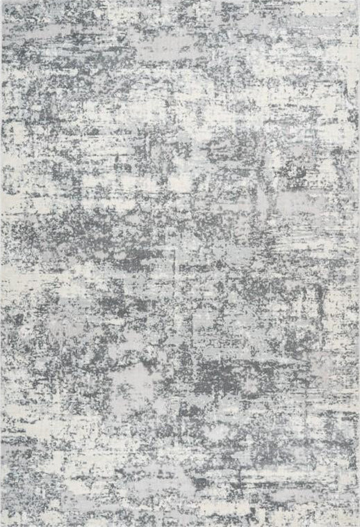 Pierre Cardin Paris 503 Silver Modern Rug Style, full view
