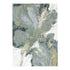 Rue 004 Green Abstract Floral Rug