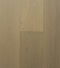 Swish Oak Natura Raw Leaf engineered oak flooring swatch showing a pale greenish khaki beige oatmeal oak with a soft olive cast