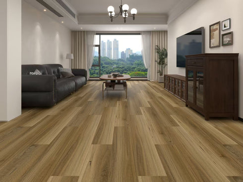 7.5mm Hybrid Flooring - Grande - Raw Spotted Gum