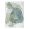 Sena 001 Green Abstract Rug