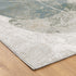 Sena 001 Green Abstract Rug