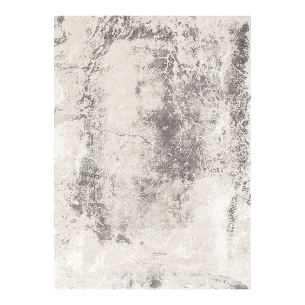 Sena 002 Beige Distressed Abstract Rug