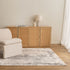 Sena 002 Beige Distressed Abstract Rug