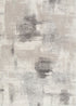 Sena 003 Cream Abstract Brushstroke Rug, full view