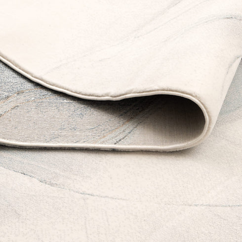 Sena 005 Blue Watercolour Floral Rug