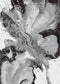 Sena 007 Grey Fluid Art Abstract Rug, full view