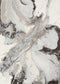Sena 008 Beige Fluid Art Abstract Rug, full view