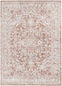 Solenne Beige & Rust Distressed Vintage Rug - S200 - Adore Rugs & Flooring