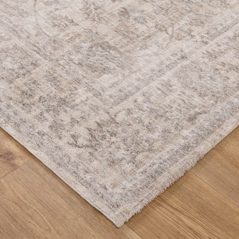 Solenne Beige & Blue Transitional Rug - S300 - Adore Rugs & Flooring