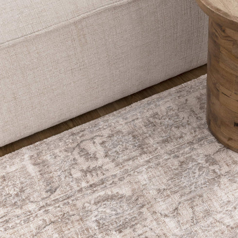 Solenne Beige & Blue Transitional Rug - S300 - Adore Rugs & Flooring